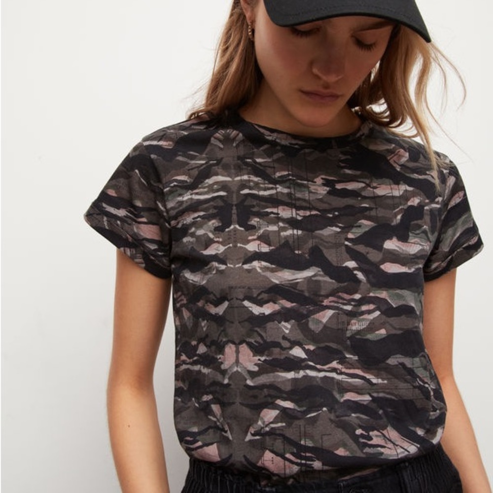 All Saints - ONIYURI ANNA T-SHIRT  10 NWOT